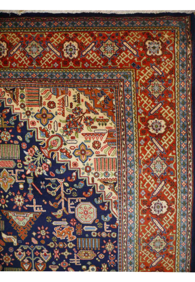 6'8" x 10'8" Premium Persian Tabriz Rug