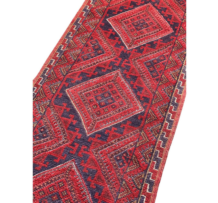 2' x 8'6" Afghan Mashwani Runner Rug