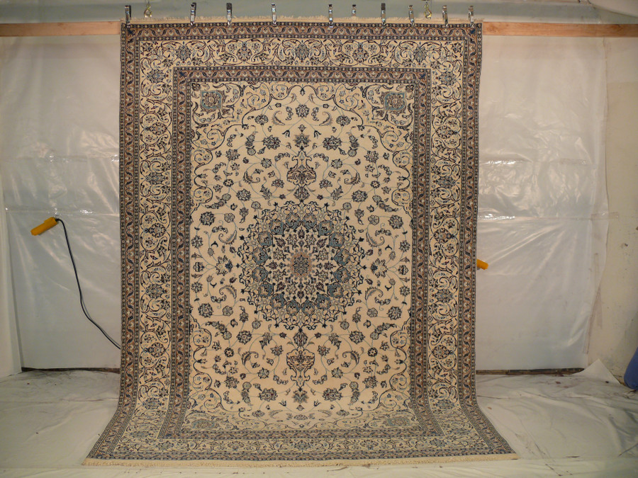 8 x 11'4" Persian Nain Rug