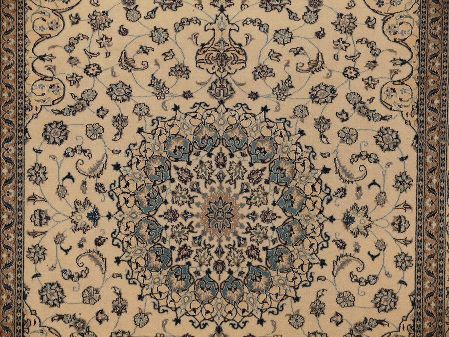 8 x 11'4" Persian Nain Rug