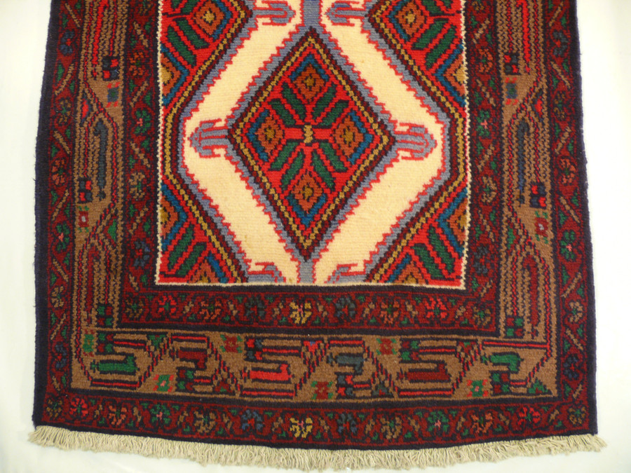 2'6 x 10 Persian Enjlas Runner Rug