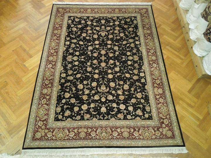 9 x 12 Oriental Tabriz Wool & Silk Rug