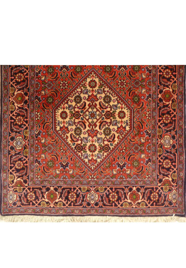 3 x 9'7" Persian Bijar Mahi Design Runner Rug
