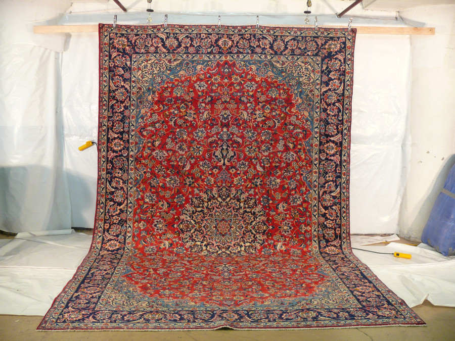 Esfahan persian rug 10x15