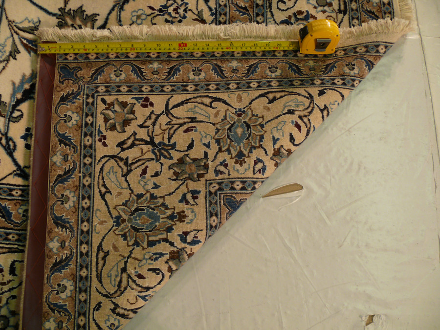 8 x 11'4" Persian Nain Rug 1