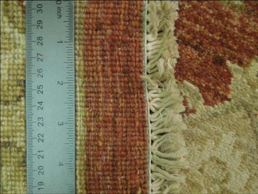 12 x18 Natural Wool & Vegetable Dyed Chobi Peshawar Rug