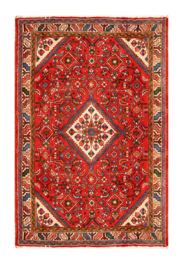 3'3  x 5'5 Antique Persian Enjlas Rug