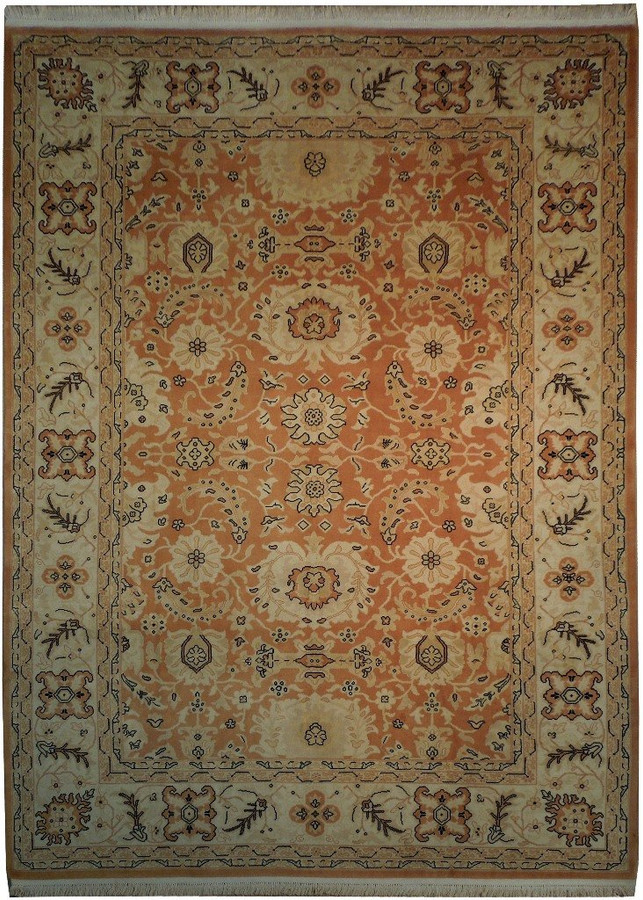 9 x 12 Geometric Transitional Chobi Ghazni All Over Design Rug