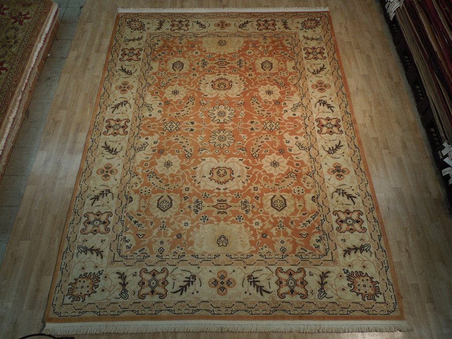 9 x 12 Geometric Transitional Chobi Ghazni All Over Design Rug