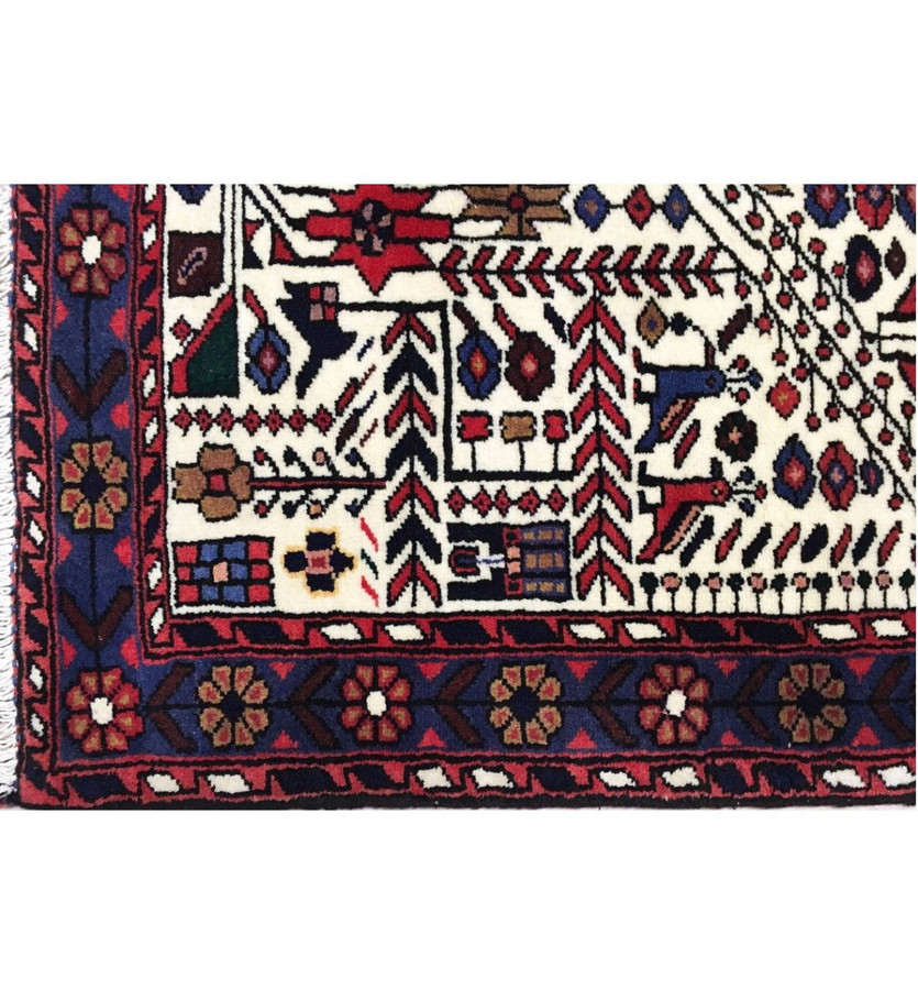 3'6 x 5'2 Antique Persian Rudbar All Over Design Rug