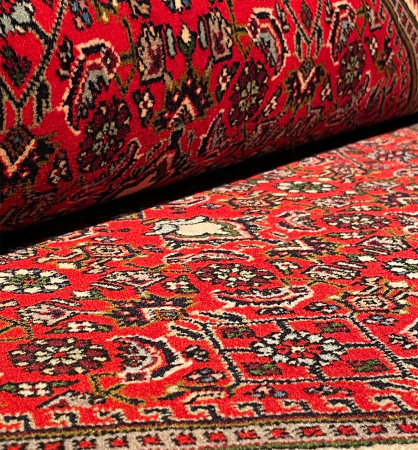3'5" x 6 Persian Bijar Iron Rug