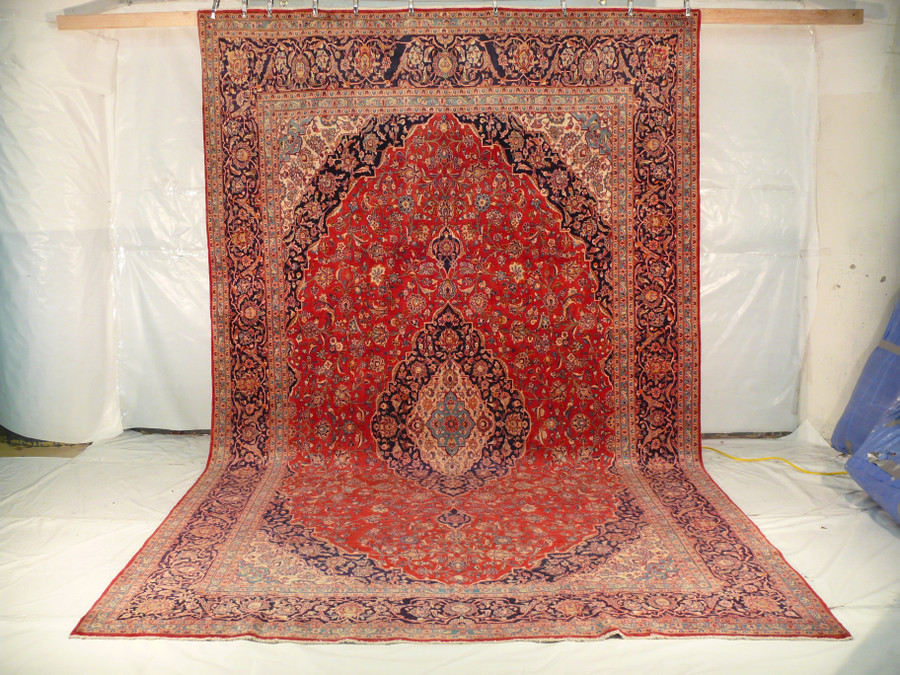 10 x 16 Persian Kashan Rug