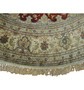 10 x 10 Persian Tabriz Wool & Silk Round Rug