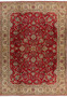 8 x 11 Persian Mashad Rug 1