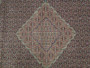 8 x 11 Green Wool & Silk Oriental Classic Mahi Design Rug