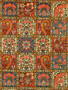 6'8 x 10'4 Persian Bakhtiar Tribal Garden Design  Rug