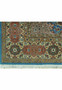 Persian Tabriz 10x16 wool& silk high end rug in blue