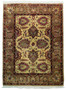 5 x 7 Oriental Jaipur Creme Wool Design Authentic Handmade Rug