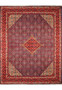 10 x 12 Persian Mahal Rug Diamond Shape Medallion