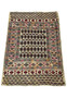 3'8" x 5'4" Antique Persian Baluch Rug