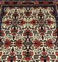 3'4 x 5'1 Rare Floral Persian Bijar Rug