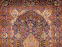 10 x 14 Persian Isfahan Rug with corner Medallion