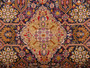 10 x 14 Persian Isfahan Rug with corner Medallion