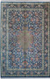 7 x 10 Persian Qum All Silk Rug | Signed by master weaver