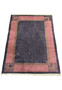 Full view of 10 x 13'4 Modern Tibet Rug on the floor with unique geometric design