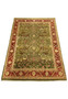 Large hand-knotted olive green 10 x 15 Chobi Peshawar rug with traditional accents