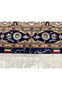 Persian Isfahan runner signature with Persian script and Iranian flag woven into the border. Persian Isfahan runner signature with Persian script and Iranian flag woven into the border.