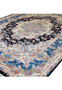 Top view of the Tabriz rug pair highlighting design symmetry and matching craftsmanship.