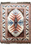 4 x 5'4" Antique Caucasian Kazak Rug