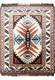 4 x 5'4" Antique Caucasian Kazak Rug