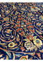 Detailed floral pattern on hand knotted Persian Sarough wool rug