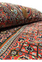 Close-up texture view showing the dense wool pile and firm weave of a Persian Bijar iron rug