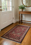 Full view of a 3 x 5 Persian Bijar rug