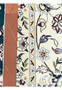 Back of 7x10 Persian Nain 6La Habibian rug showing cotton foundation and hand-knotted structure