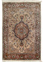 3'8 x 5'3 Persian Tabriz 50 Raj Wool & Silk Rug