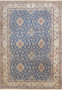 7 x 10 rare Persian Nain Silk Rug