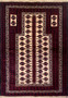 3 x 5 Persian Baluch Tribal Rug 13