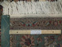 6'5 x 9 Singed Persian Tabriz Wool & Silk Rug