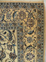 Elegant 6'4 x 9'8 Persian Nain 9 LAA Wool and Silk Rug with lustrous border