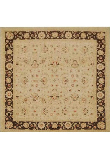 11 x 11 Transitional Chobi Square Rug