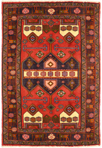 3'3 x 4'7 Persian Koliai Rug