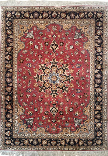 3X5 Tabriz Silk rug Nain, Kashmir Silk Rug