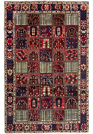 6'8 x 10'2 Persian Bakhtiar Panel