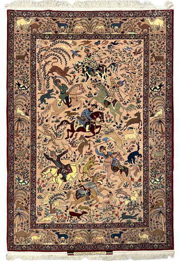 5 x 7'7 Persian Isfahan Seirafian