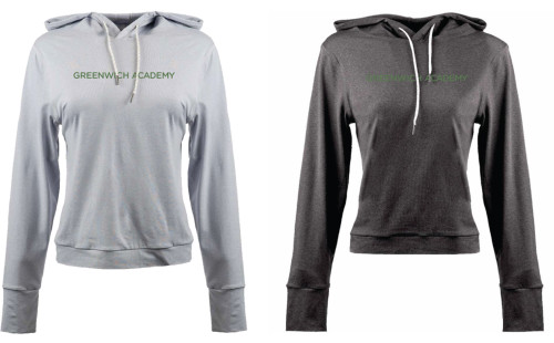 Hoodie Jersey Gray or Charcoal