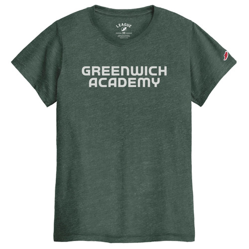 green women's triblend